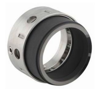 Multiple coil-spring seal.